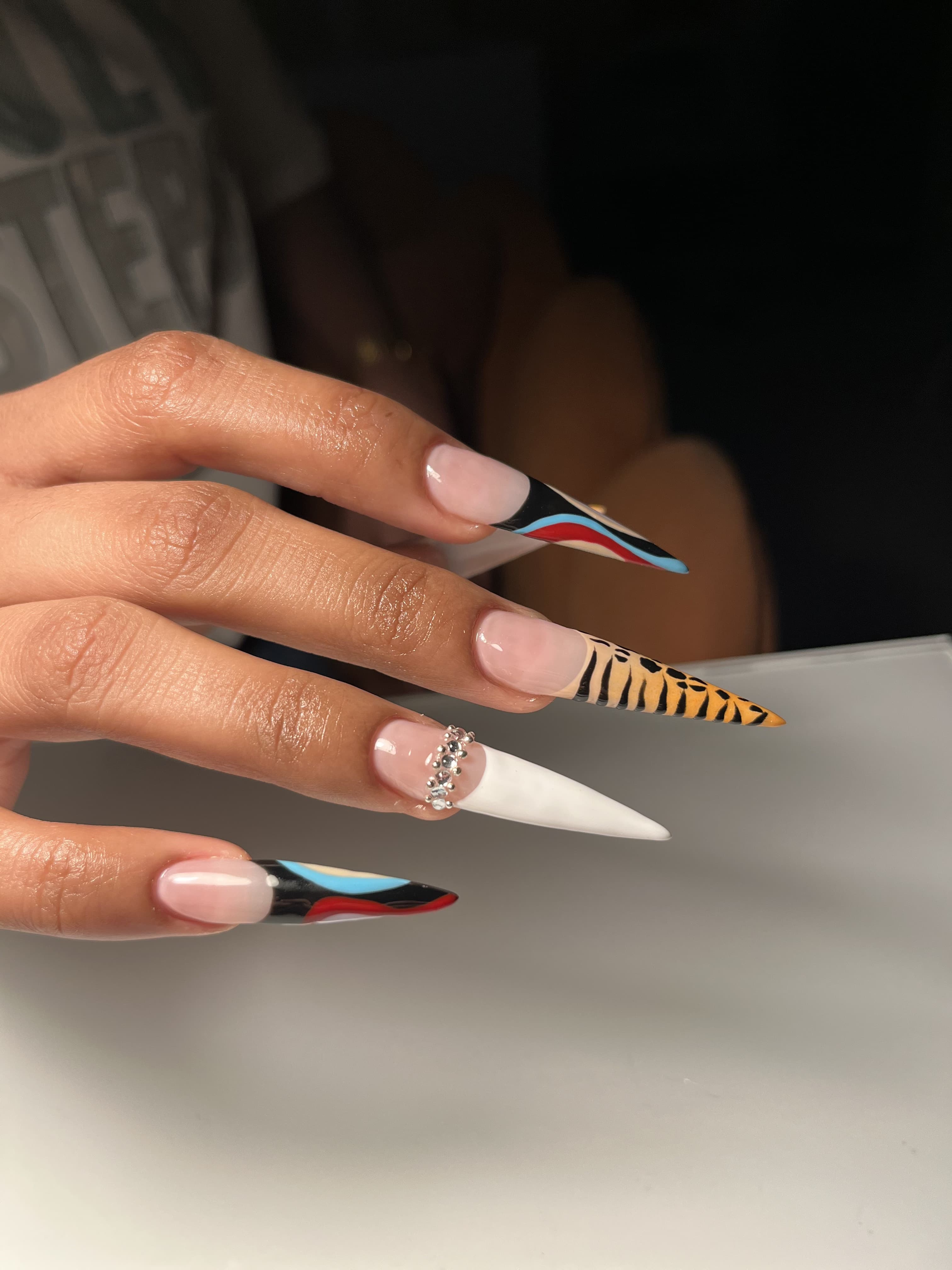 Prishcious Nails — Editorial French & Chrome Art